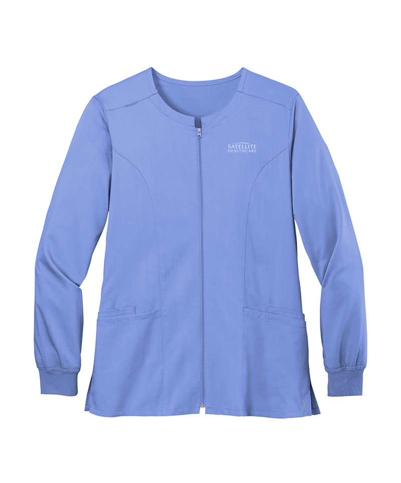 WonderWink Women’s Premiere Flex FullZip Scrub Jacket